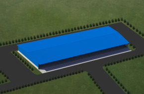 華泰鋼構(gòu)農(nóng)貿(mào)市場設(shè)計圖